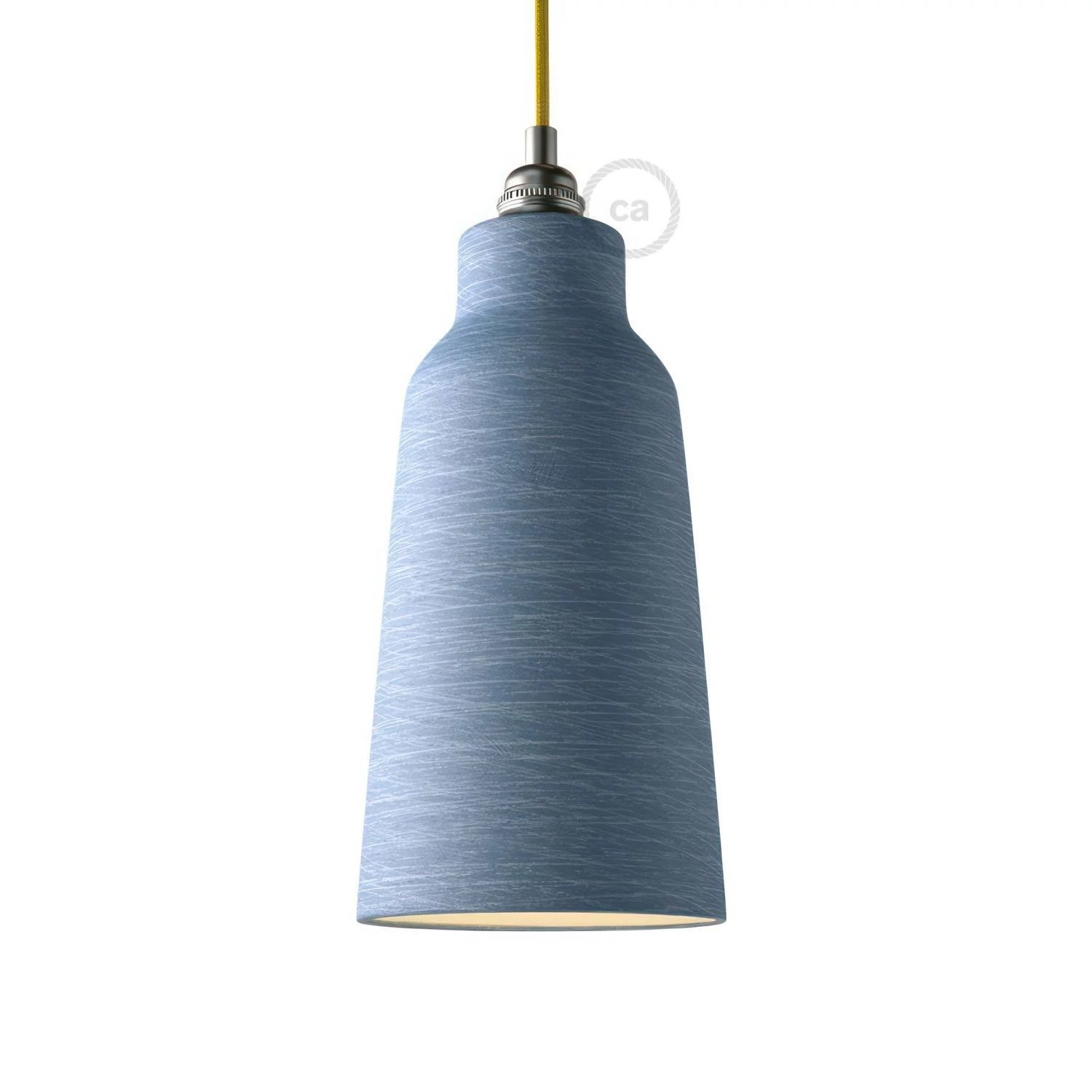 Flaschenförmiger Lampenschirm aus Keramik - Materia Kollektion - Made in Italy
