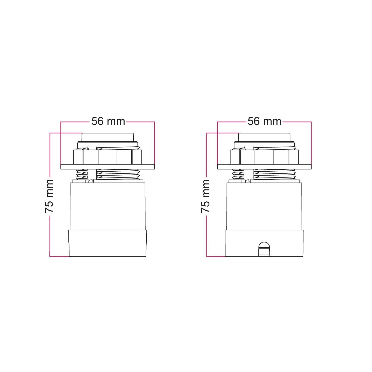 Kit Spostaluce mit E27 Lampenfassung für Lampenschirm