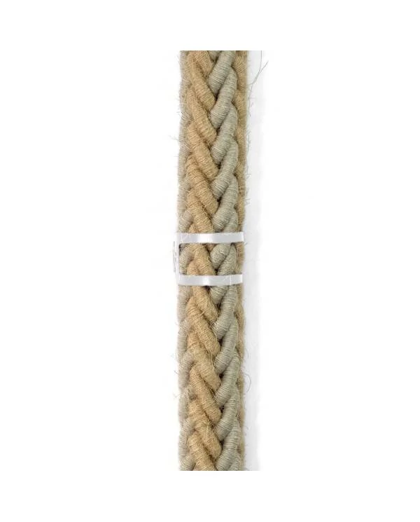 Verstellbare Kabelklemme aus Metall für Tauseile mit 24 mm Durchmesser