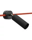 Fermaluce Filè verstellbarer Strahler, Wandleuchte mit Tub-E14 aus Metall