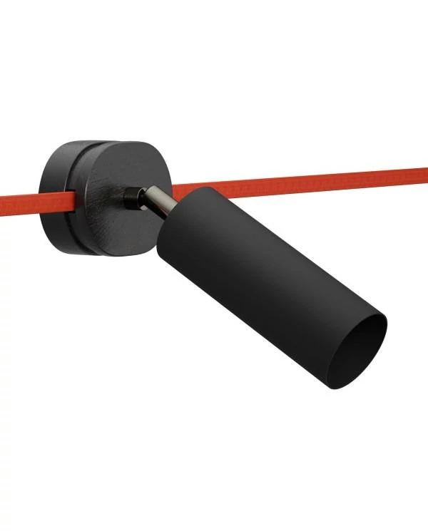 Fermaluce Filè verstellbarer Strahler, Wandleuchte mit Tub-E14 aus Metall