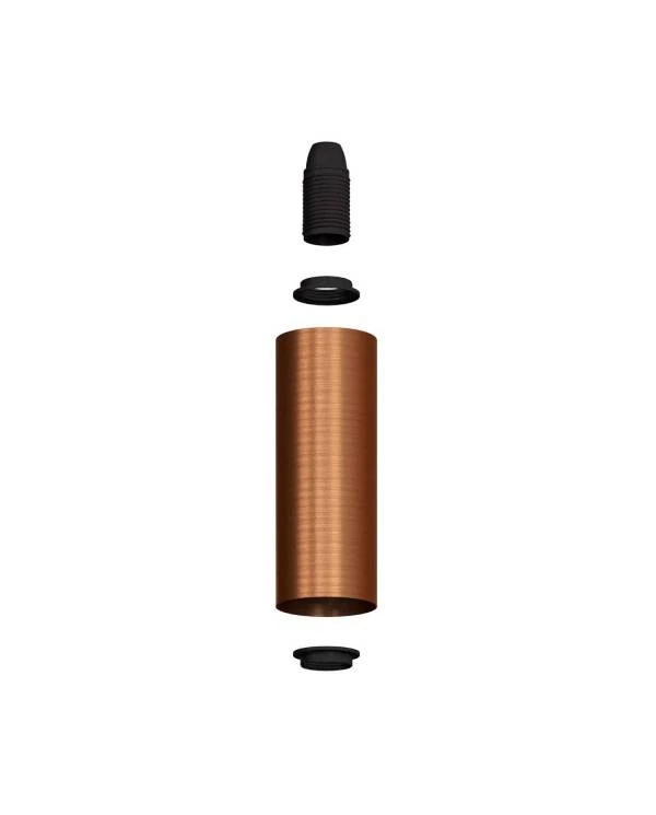 Fermaluce Flex 30 Leuchte mit Mini Baldachin mit Schalter und Strahler mit Tub-E14 Lampenschirm