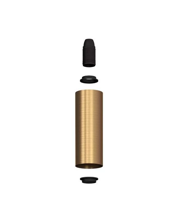Fermaluce Flex 30 Leuchte mit Mini Baldachin mit Schalter und Strahler mit Tub-E14 Lampenschirm