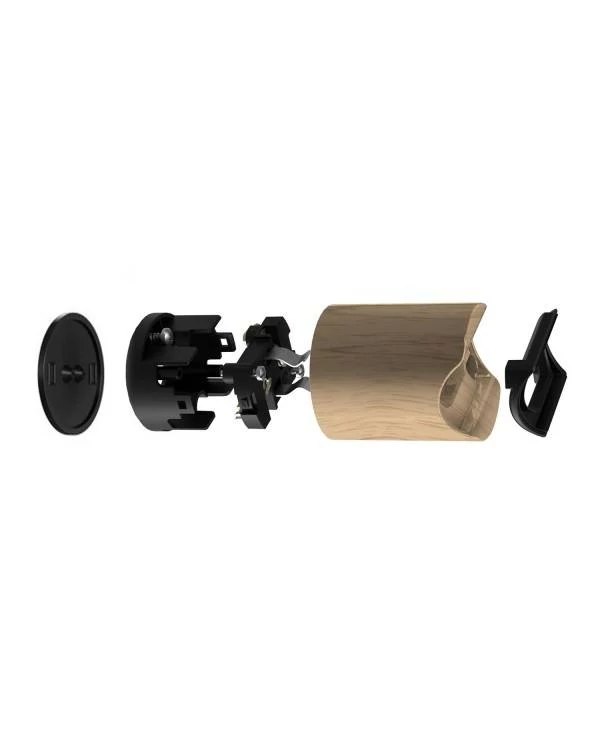 Lampenfassung esse14 für Wand- oder Decke, mit S14d Anschluss - Waterproof IP44