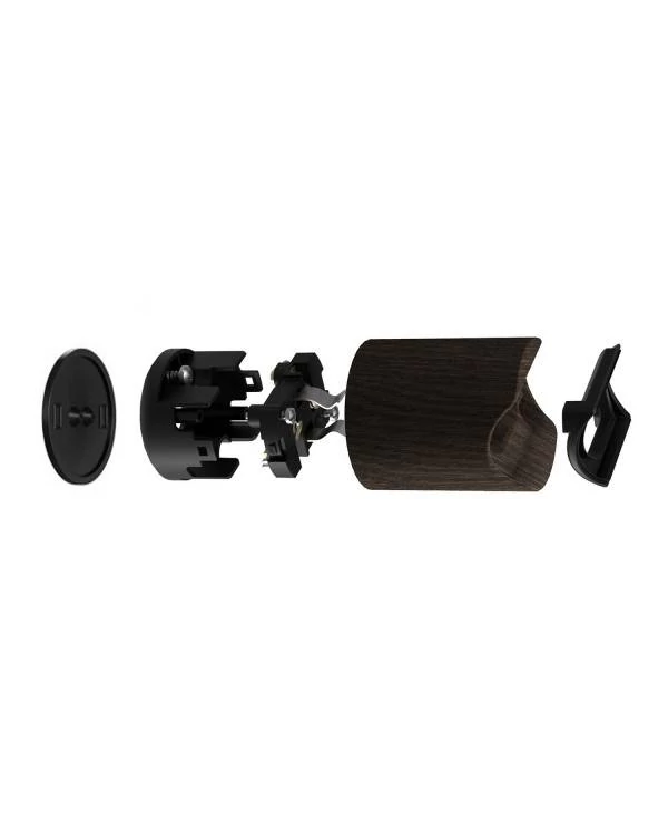 Leuchte esse14 zur Wand- oder Deckenmontage für LED Röhrenlampe S14d - Waterproof IP44