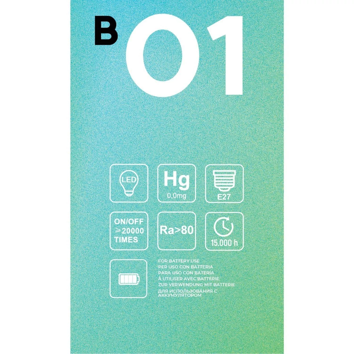 Goldfarbene LED-Glühbirne B01 Linie 5V Spiralfilament Edison ST64 1,3W 80Lm E27 2500K Dimmbar