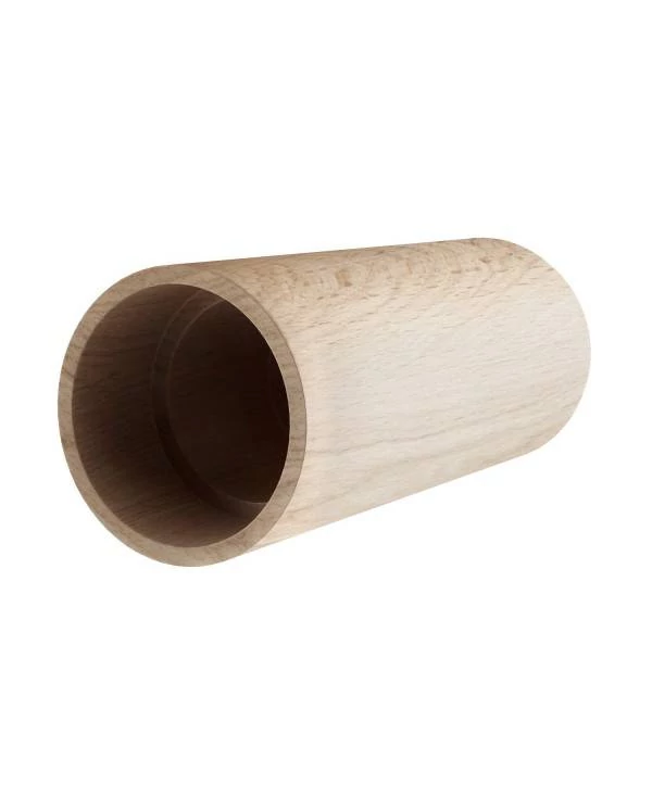 Tub-E27, Holzschirm für Spotlampe mit Doppelring E27-Fassung