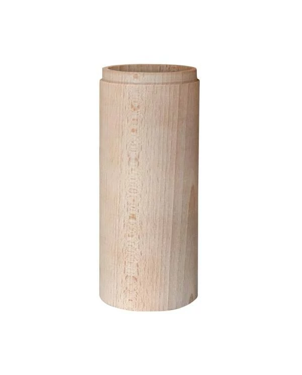 Tub-E27, Holzschirm für Spotlampe mit Doppelring E27-Fassung