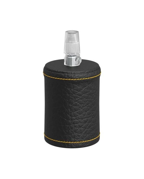 Leather covered wooden UL E26 socket kit