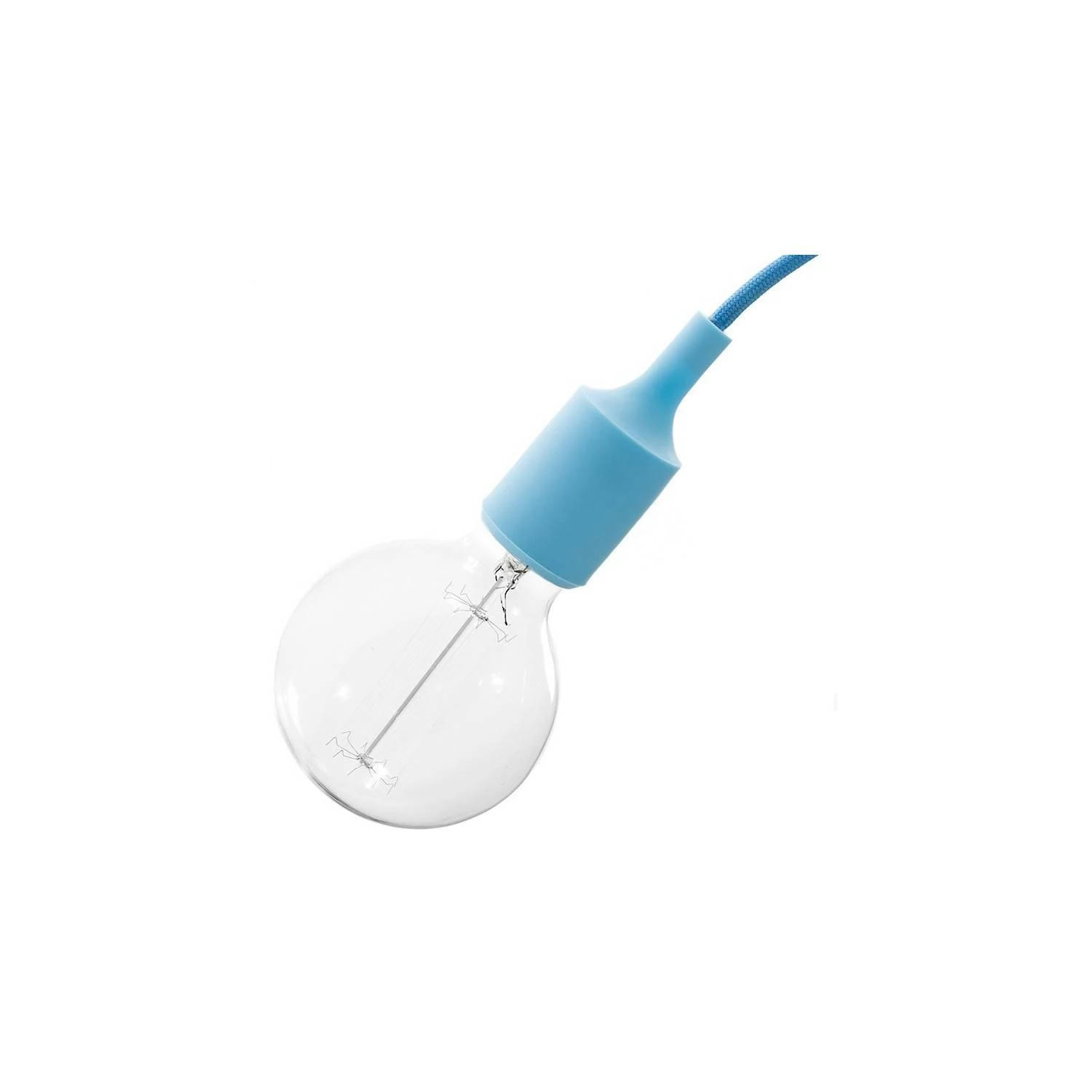 Silicone Light Bulb Socket Kits - E26 - Hellblau