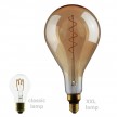 XXL LED-Glühbirne Gold - Birne A165 Curved spirale Filament - 4,5W 300Lm E27 1800K Dimmbar