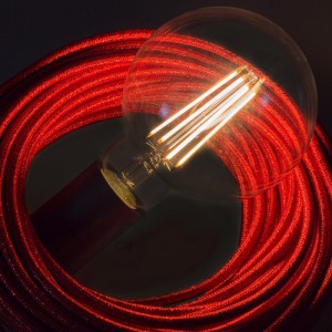 LED-Glühbirne 7.5W 805Lm E27 Klar Globo G95, 2200K