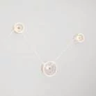 Spostaluce-Wandlampe mit 3 Ghost-Glühbirnen
