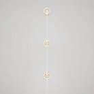 Spostaluce-Wandlampe mit Stecker und 3 Ghost-Glühbirnen