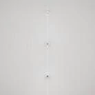 Spostaluce-Wandlampe mit Stecker und 3 Ghost-Glühbirnen