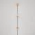 Spostaluce-Wandlampe mit Stecker und 3 Ghost-Glühbirnen