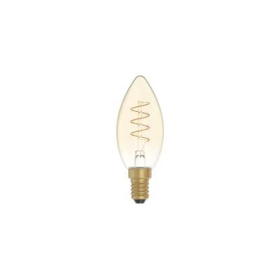 LED Glühbirne Golden Carbon Line Spiral-Filament Candle C35 2,5W 136Lm E14 1800K Dimmbar - C01