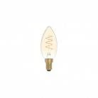 LED Glühbirne Golden Carbon Line Spiral-Filament Candle C35 2,5W 136Lm E14 1800K Dimmbar - C01
