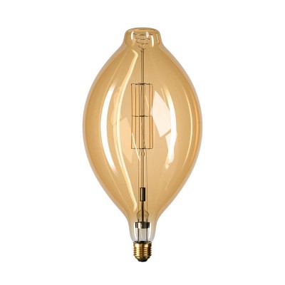 XXL LED Golden Glühbirne - Bulged Tubular BT180 - 10W 1000Lm E27 2200K Dimmbar