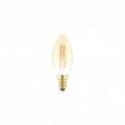 LED Glühbirne Golden Carbon Line Cage Filament Candle C35 3,5W 300Lm E14 2700K Dimmbar - C51