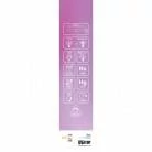 S14d LED Röhrenlampe, transparent - CRI 90, 500 mm lang, 7W 620Lm 2700K Dimmbar - S02