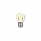 LED Glühbirne Mini Globe G45, transparent 4W 470Lm E27 2700K - E01