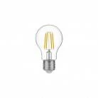 LED Glühbirne Tropfenform A60, transparent 4W 470Lm E27 2700K - E02