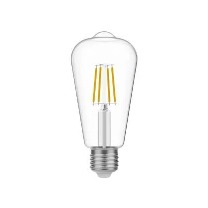 LED Glühbirne Edison ST64, transparent 4W 470Lm E27 2700K - E03