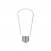 LED Glühbirne Edison ST64, mattweiß 4W 470Lm E27 2700K - M03
