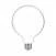 LED Glühbirne Globe G125, mattweiß 4W 470Lm E27 2700K - M05