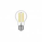 LED Glühbirne Tropfenform A60 , transparent 7W 806Lm E27 3500K dimmbar - N01