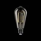 LED Glühbirne Edison ST64, transparent 7W 806Lm E27 2700K dimmbar - T02