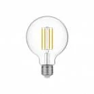LED Glühbirne Globe G95, transparent 7W 806Lm E27 2700K dimmbar - T03