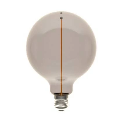 LED Glühbirne Magnetic Deco Line Globe G125 Smoky, 2,8W 90Lm E27 1800K - F05