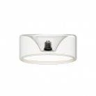 LED Glühbirne Ghost Line Recessed Donut 195x83, transparent 6W 500Lm E27 2200K dimmbar - G02