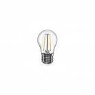 LED-Glühbirne Transparent G45 2W 136Lm E27 2700K - E08