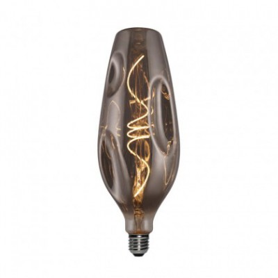 Rauchige bumped LED-Glühbirne Bottle Spiralfaden 5W 100Lm E27 1800K Dimmbar