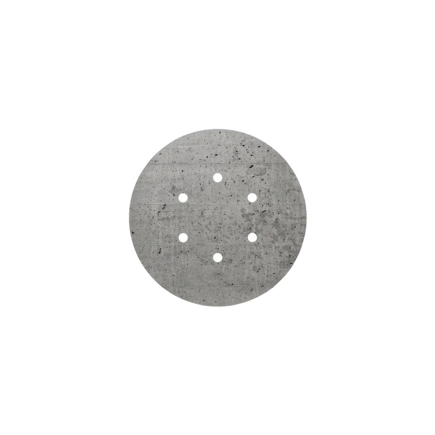 Rundes 6-Loch und 4 Seitenlöchern Lampenbaldachin, Rose-One-Abdeckung, 200 mm Durchmesser
