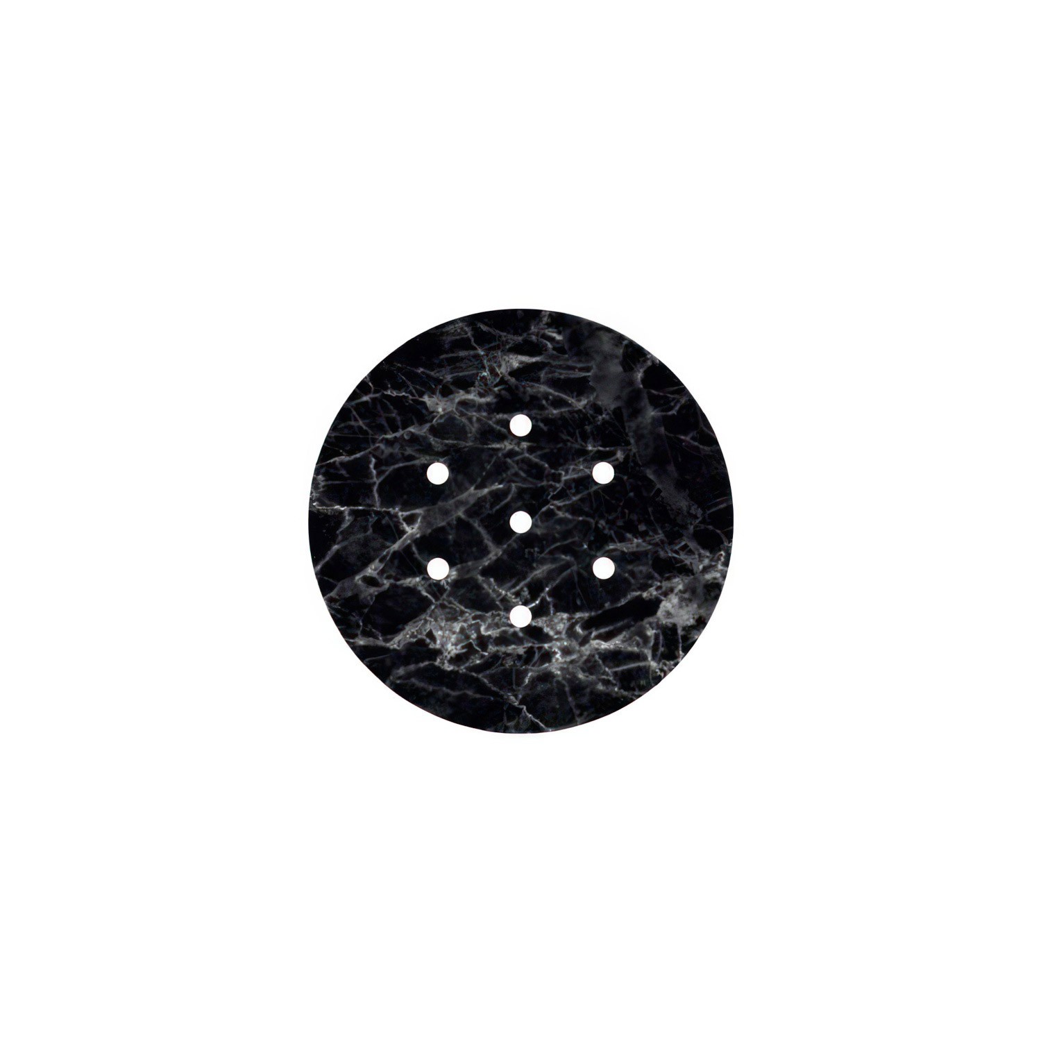 Rundes 7-Loch und 4 Seitenlöchern Lampenbaldachin, Rose-One-Abdeckung, 200 mm Durchmesser