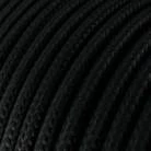 Pendelleuchte inklusive Glühbirne, Textilkabel, Oversized Ellepi Lampenschirm und Metall-Zubehör - Made in Italy