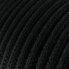 Pendelleuchte inklusive Glühbirne, Textilkabel, Harbour Lampenschirm und Metall-Zubehör - Made in Italy