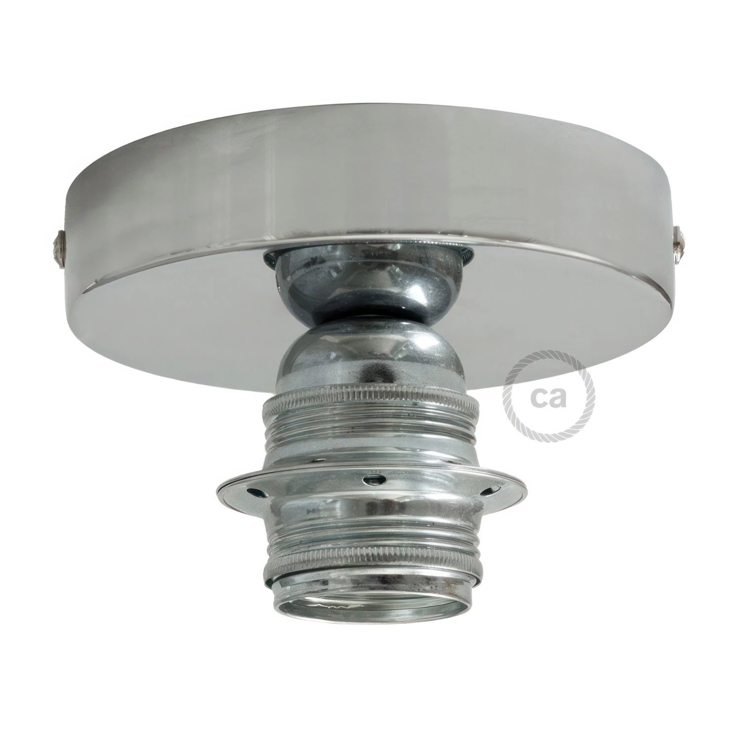 Fermaluce Metal, mit E27-Gewinde-Lampenfassung, Wand- und Deckenleuchte aus Metall
