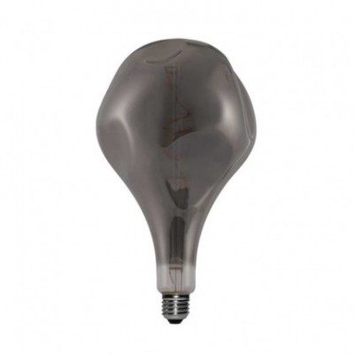 XXL LED-Glühbirne Birne A165 Bumped Smoky Spiralfaden 5W 110Lm E27 1800K Dimmbar