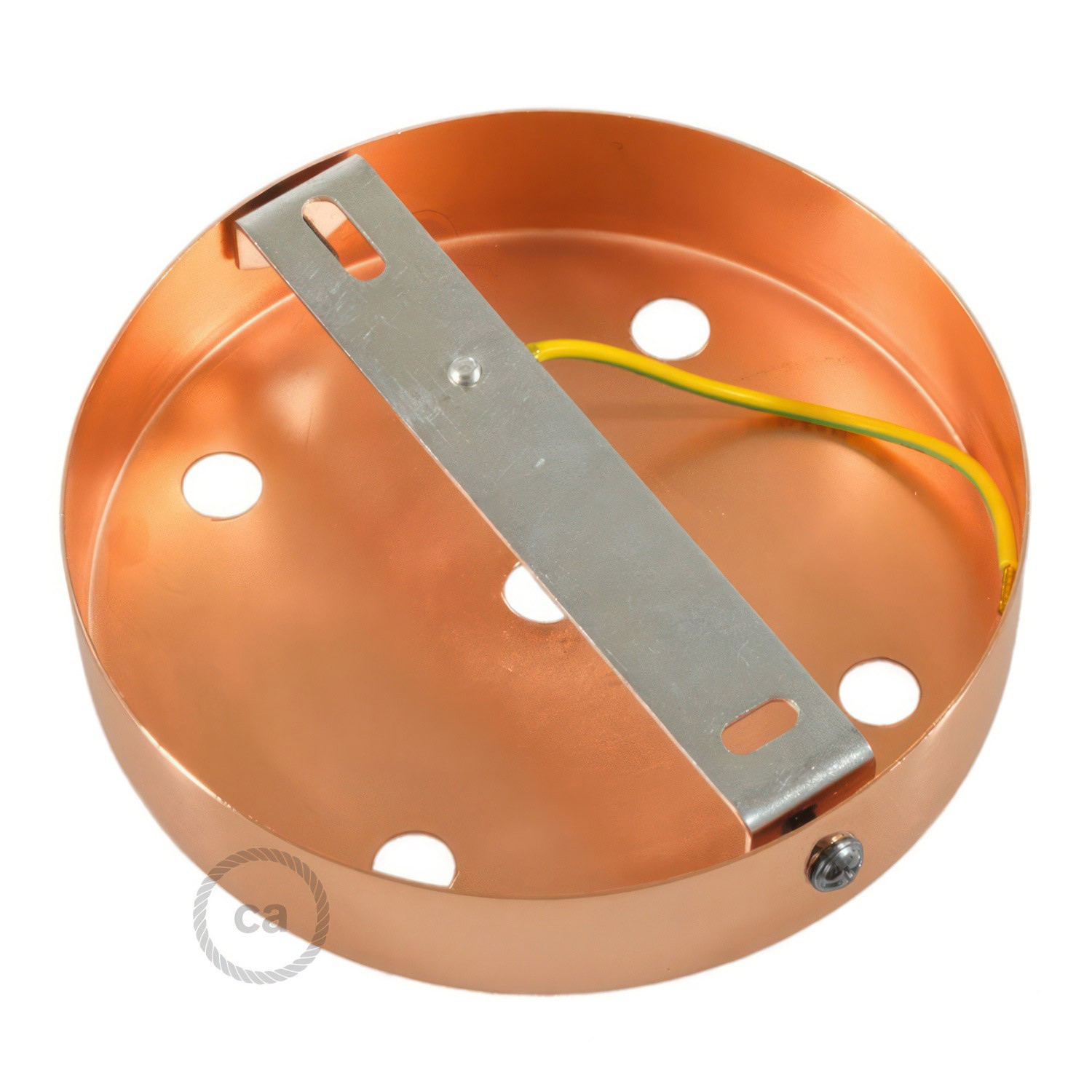 Zylindrischer 5-Loch-Lampenbaldachin Kit aus Metall