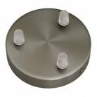 Zylindrischer 3-Loch-Lampenbaldachin Kit aus Metall