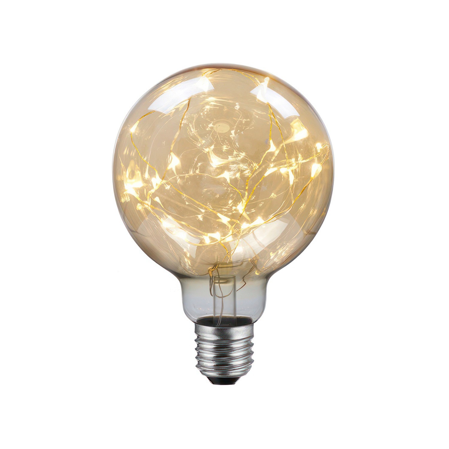 LED-Glühbirne Globe G925 - Tausend Lichter Gold 2W 40Lm E27 2000K