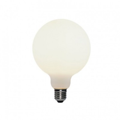 LED-Glühbirne aus Porzellan G95 6W 530Lm E27 2700K Dimmbar