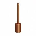 Zylindrisches E27-Lampenfassungs-Kit aus Metall mit 15 cm Kabelklemme