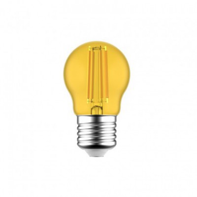 Dekorative G45 Miniglobe LED-Glühbirne Gelb 1.4W 80Lm E27