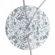 Rundes 3 Inline-Löcher und 4 Seitenlöchern Lampenbaldachin, Rose-One-Abdeckung, 200 mm Durchmesser- PROMO